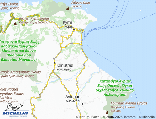 Carte MICHELIN Oxylithos - ViaMichelin