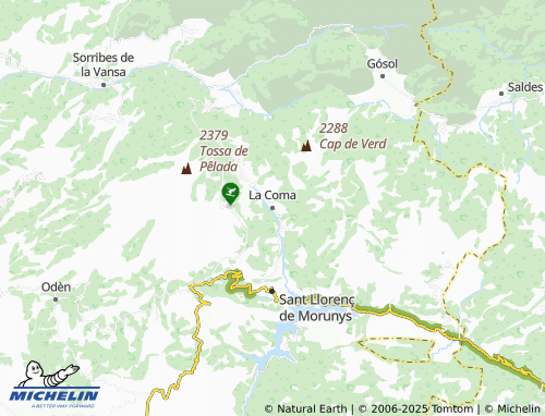 MICHELIN La Coma map - ViaMichelin