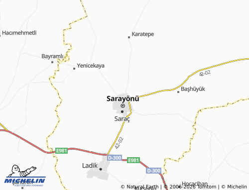 MICHELIN Selimiye map - ViaMichelin