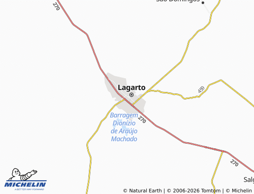 Mapa MICHELIN Centro - ViaMichelin