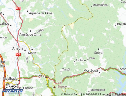 Carte MICHELIN Saide - ViaMichelin