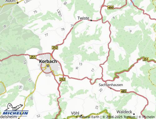 MICHELIN Strothe map - ViaMichelin