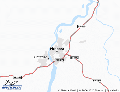 Mappa MICHELIN Cícero Passos - ViaMichelin