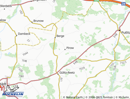 MICHELIN Pirow map - ViaMichelin