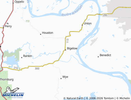 Mappa MICHELIN Bigelow - ViaMichelin
