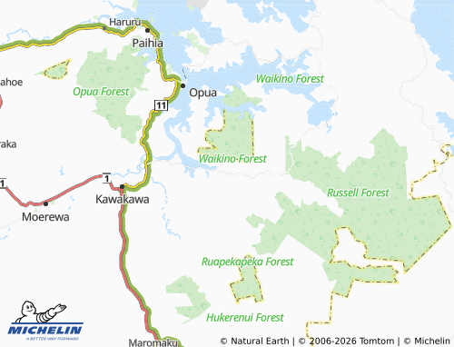 Mapa MICHELIN Kāretu - ViaMichelin