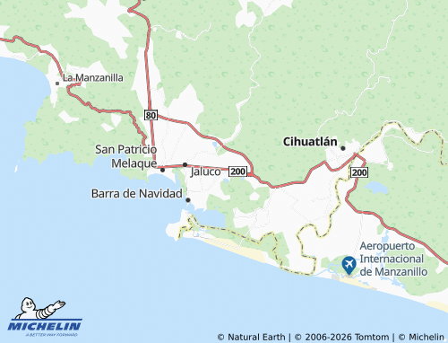 MICHELIN Brisas de la Navidad map - ViaMichelin