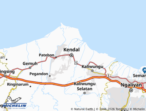 Carte MICHELIN Patukangan - ViaMichelin