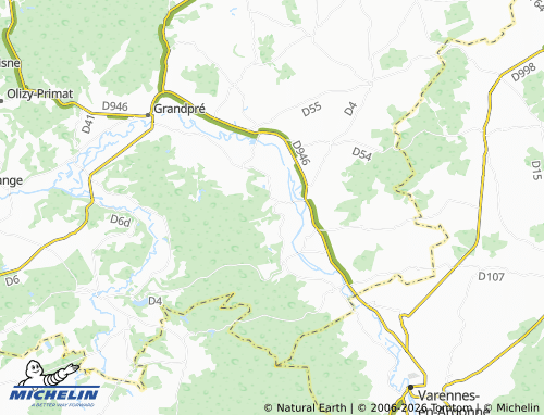 Mappa MICHELIN Cornay - ViaMichelin