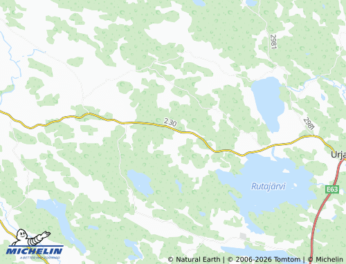 MICHELIN Rekisuo map - ViaMichelin