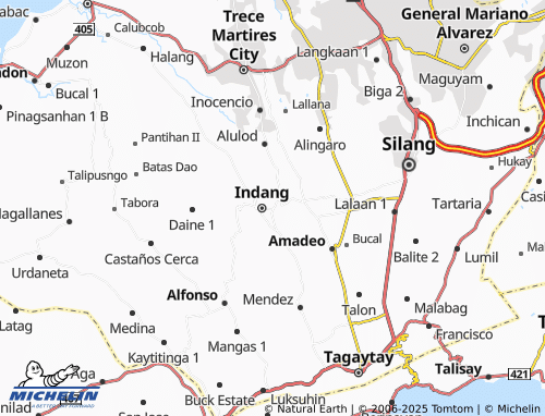 MICHELIN Kaytapos map - ViaMichelin