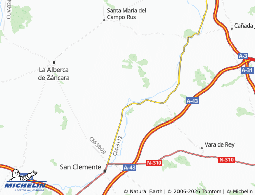 Carte MICHELIN La Revuelta - ViaMichelin