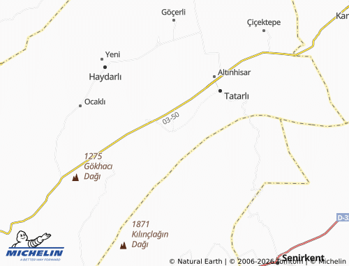 Mappa MICHELIN Kadılar - ViaMichelin