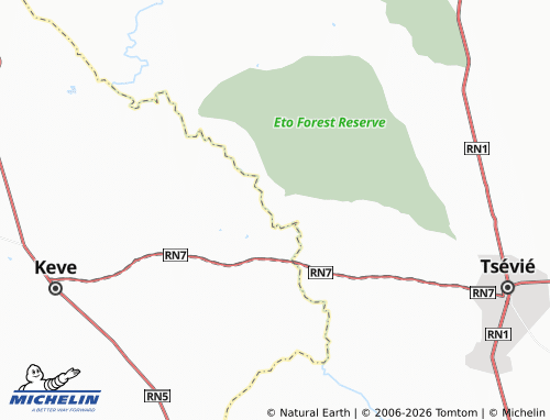 MICHELIN Klokpoe map - ViaMichelin