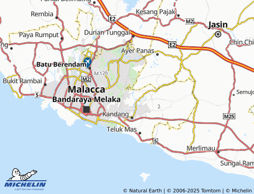 Mappa MICHELIN Bukit Katil - ViaMichelin