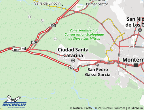 MICHELIN Pío XII map - ViaMichelin