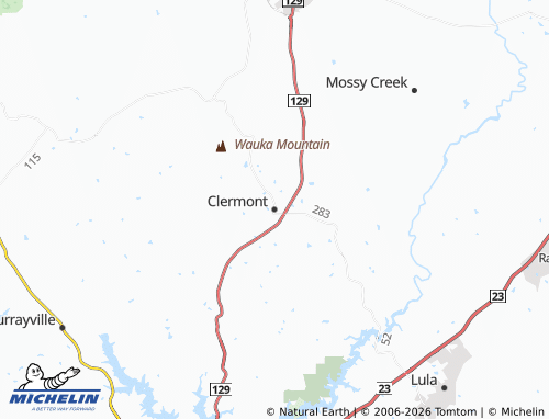 Mapa MICHELIN Clermont - ViaMichelin