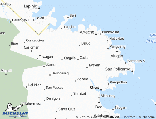 MICHELIN Cadian map - ViaMichelin