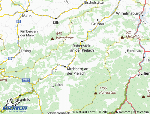 MICHELIN Warth map - ViaMichelin
