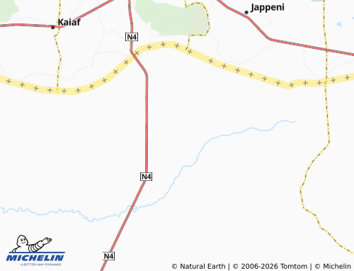 MICHELIN Dongoro map - ViaMichelin