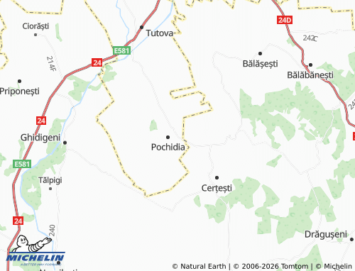 MICHELIN Satu Nou map - ViaMichelin