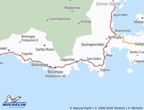 MICHELIN President Roxas map - ViaMichelin