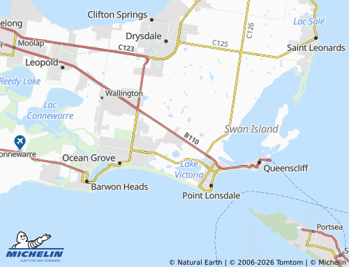 Mapa MICHELIN Marcus Hill - ViaMichelin