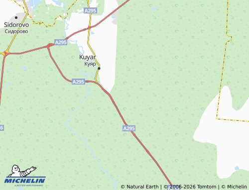 MICHELIN-Landkarte Salyut SNT - ViaMichelin