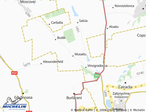 MICHELIN Musaitu map - ViaMichelin