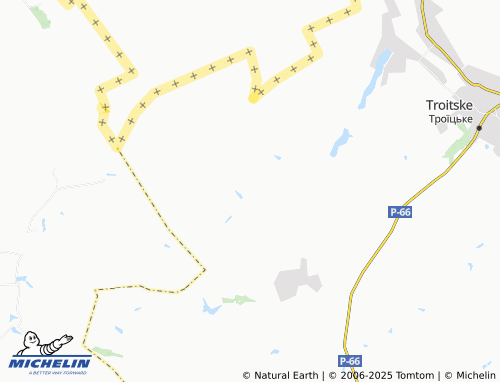 MICHELIN Novoznamianka map - ViaMichelin