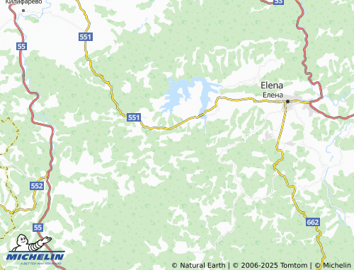 MICHELIN Rebrevtsi map - ViaMichelin