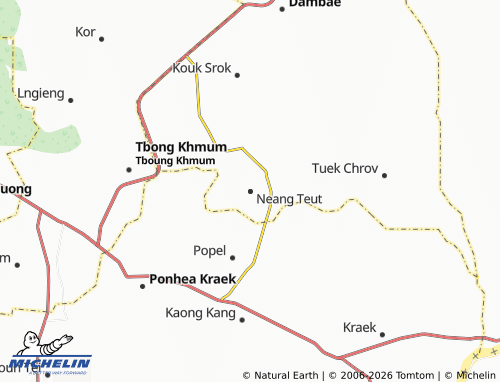 Mappa MICHELIN Neang Teut - ViaMichelin