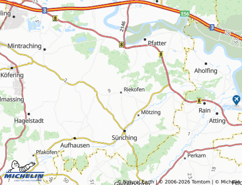 Mappa MICHELIN Riekofen - ViaMichelin