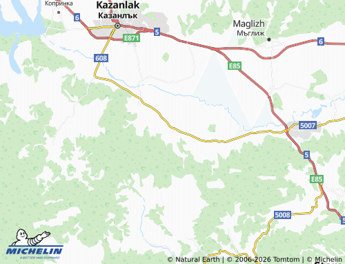 Mappa MICHELIN Kanchevo - ViaMichelin