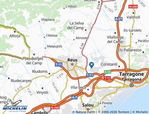 MICHELIN-Landkarte Sant Joan - ViaMichelin