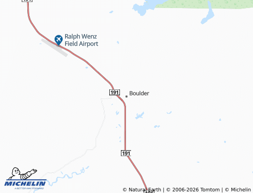 Mappa MICHELIN Boulder - ViaMichelin