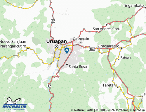 Mapa MICHELIN La Guadalupe - ViaMichelin