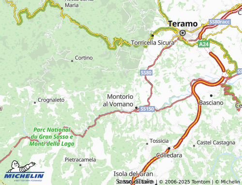 MICHELIN Villa Vallucci map - ViaMichelin