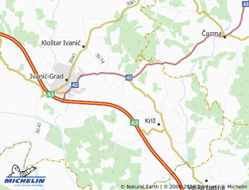 Carte MICHELIN Deanovec - ViaMichelin