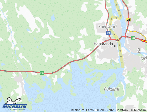 Carte MICHELIN Vuono - ViaMichelin
