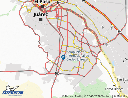 Mappa MICHELIN Lomas de San José - ViaMichelin
