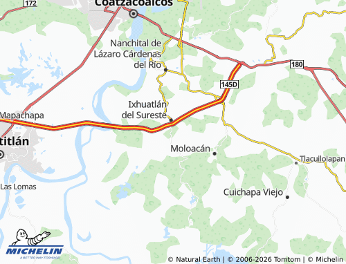 Mapa MICHELIN Los Encinos - ViaMichelin