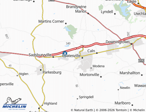 Mappa MICHELIN Valley - ViaMichelin