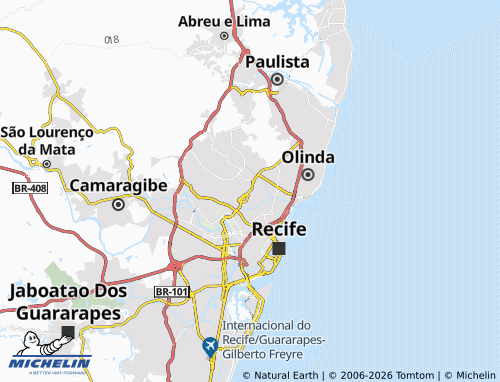 MICHELIN-Landkarte Fundão - ViaMichelin