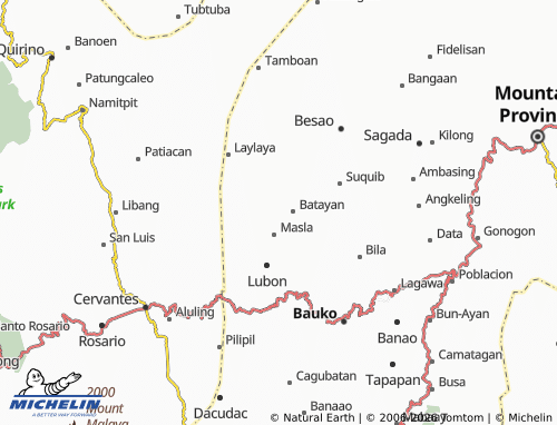 MICHELIN Mabalite map - ViaMichelin