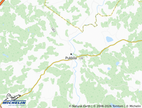 MICHELIN-Landkarte Pukkila - ViaMichelin