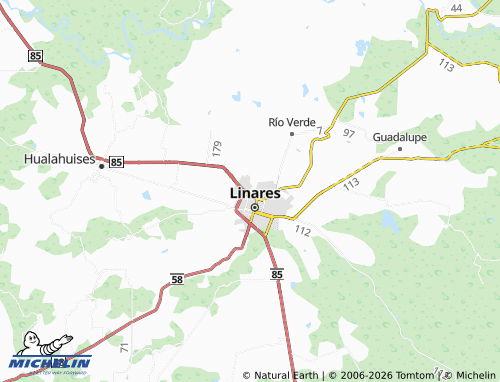 MICHELIN La Amistad map - ViaMichelin