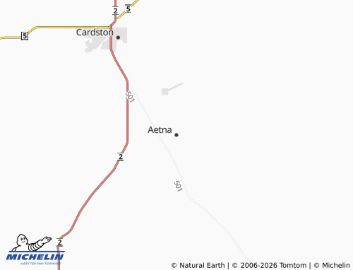 Carte MICHELIN Aetna - ViaMichelin