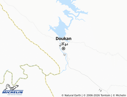 Mapa MICHELIN Doukan - ViaMichelin