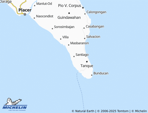 Carte MICHELIN Santiago - ViaMichelin
